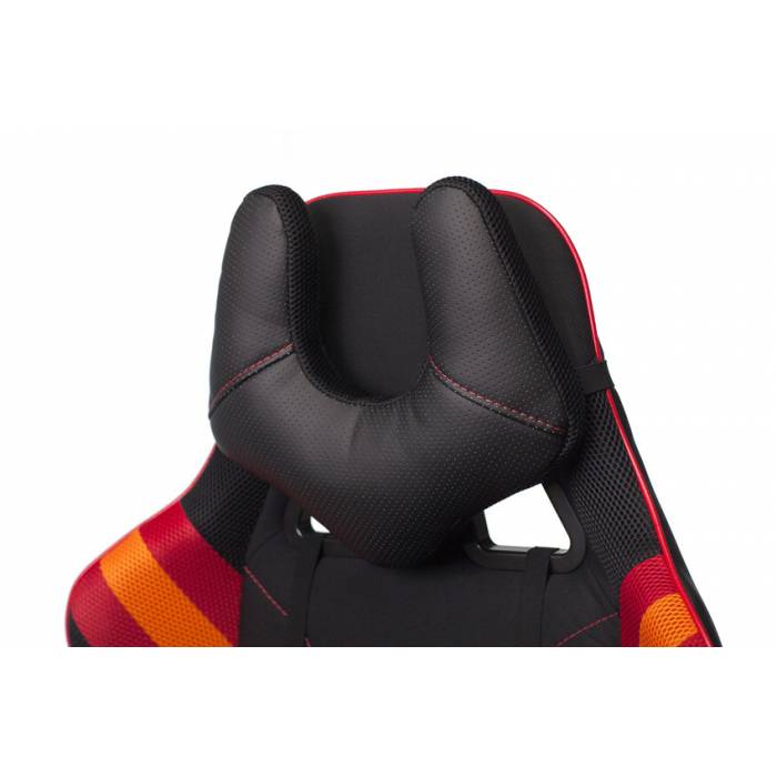 Кресло игровое бюрократ viking 4 aero red